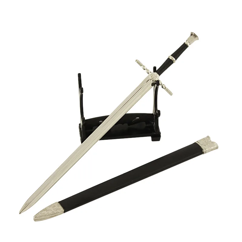 The Wizard Sword 3 TWA27 Double-Headed Beast Witcher Metal Model Elegant Metal Crafts Ornament
