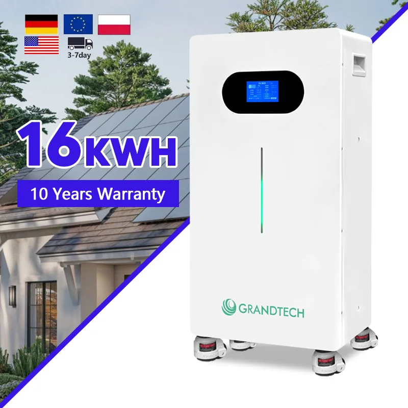 Bac Batairí Stórála Fuinnimh LiFePO4 48V 51.2V 280Ah 200AH 314Ah um Fhritháil Leictreacha 5kWh 10kWh 15kWh 16kWh LiFePO4