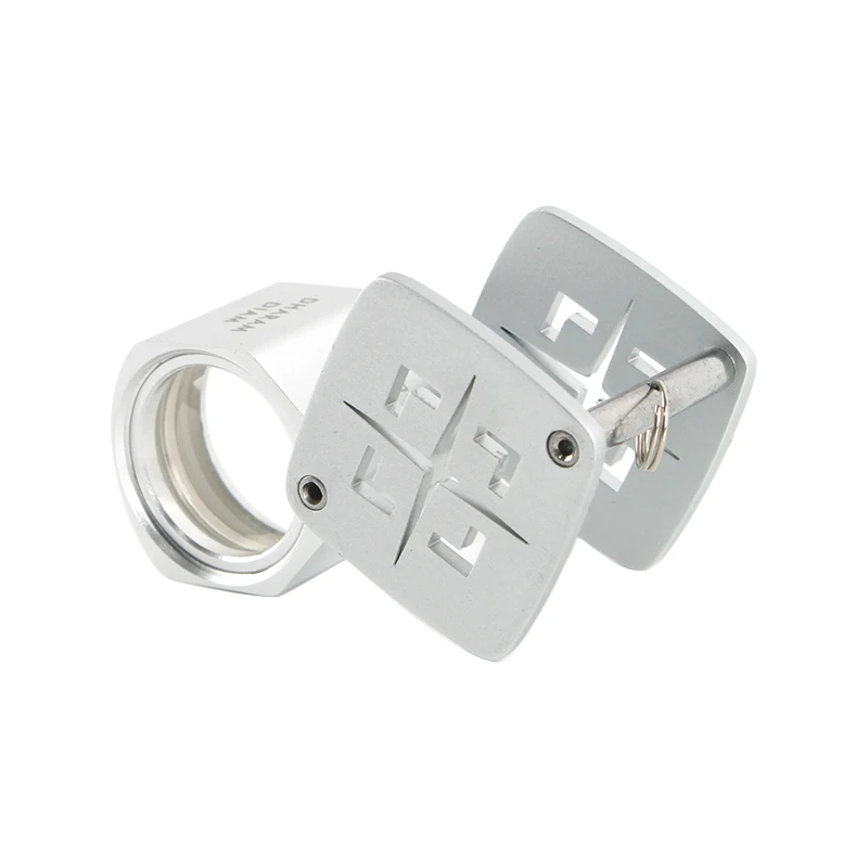 Индивидуальная лупа профессиональная Ювелирная Лупа для глаз Высококачественная Оптическая с драгоценным камнем алмазная 20 5 мм 10x