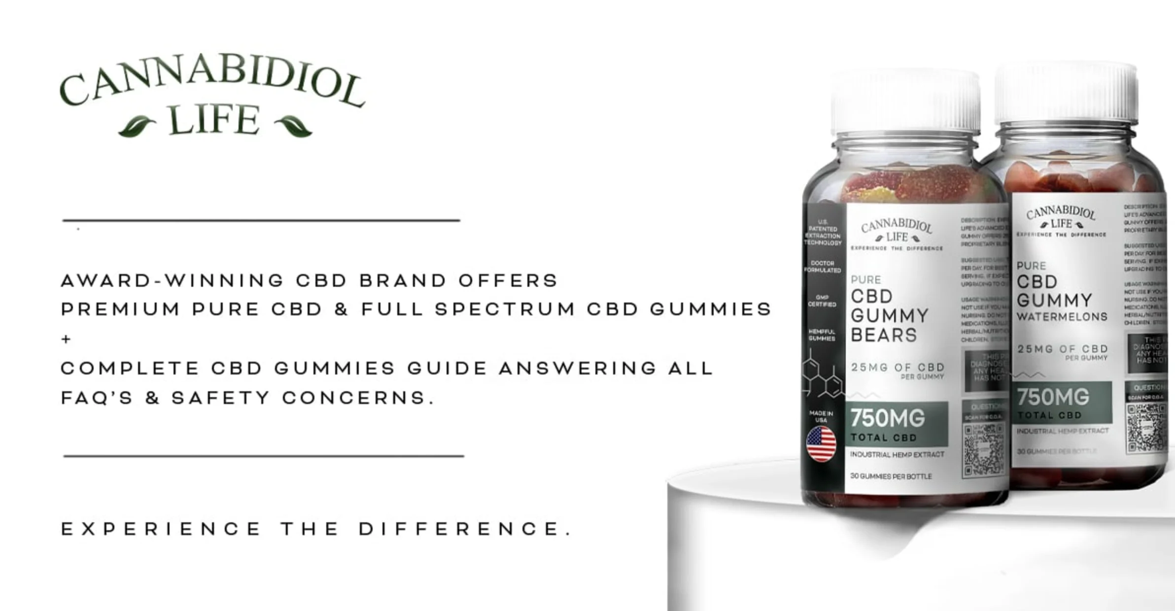 
 CBD GUMMY BEARS | 250 мг без THC  
