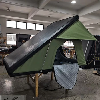 Buy Roof Tent Immediate Delivery with Solar Powered Aluminum Roof Top Tent with Annex Awning Extension From China Supplier