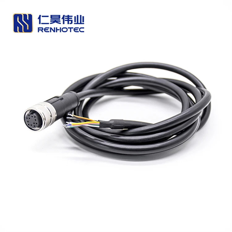 M16 Din Cable 12 Pin Connector Assembly