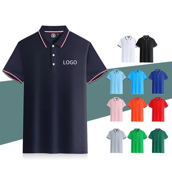 Wholesale Ployetser 100% Environmentally friendly Cotton Polo Shirts Plain Golf Polo T-shirts Custom Polo Shirts