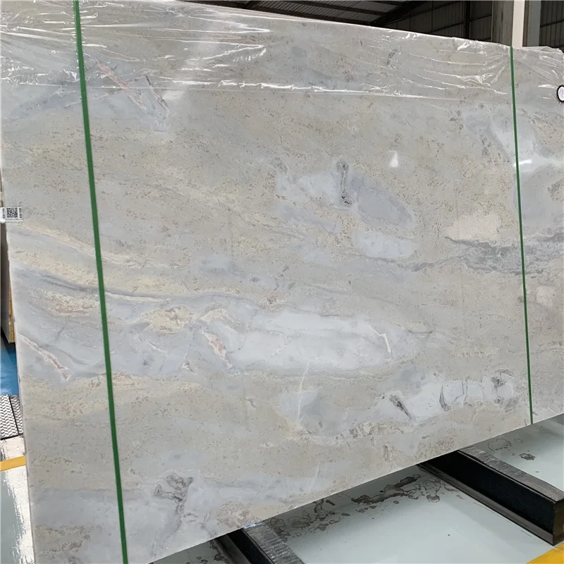 Translucent marble onyx platinum white onyx marble stone slab floor