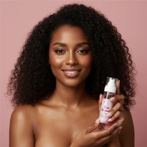 All Natural Brightening Skin Care Set Vegan Skincare Strawberry Scent Female Body Mists Made in China