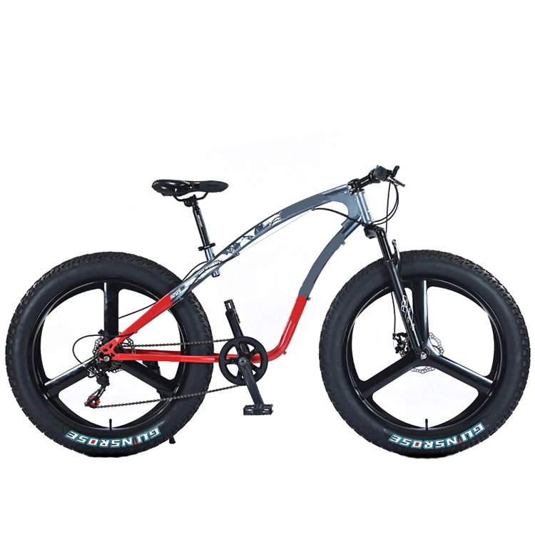 26 Fat Tire Aluminum Alloy Men Snow Bike /big 29 Inch Chopper Fat  Mountain Bicycle for Sale/20 Single Speed Fat Tyre Cycle