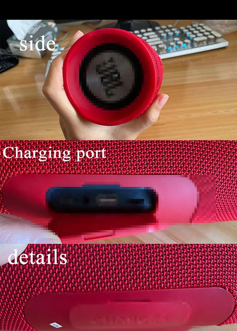 Free Case Waterproof Dust Proof Mini Speaker Portable Bluetooths Speaker for JBL Charge 4 - ANKUX.COM