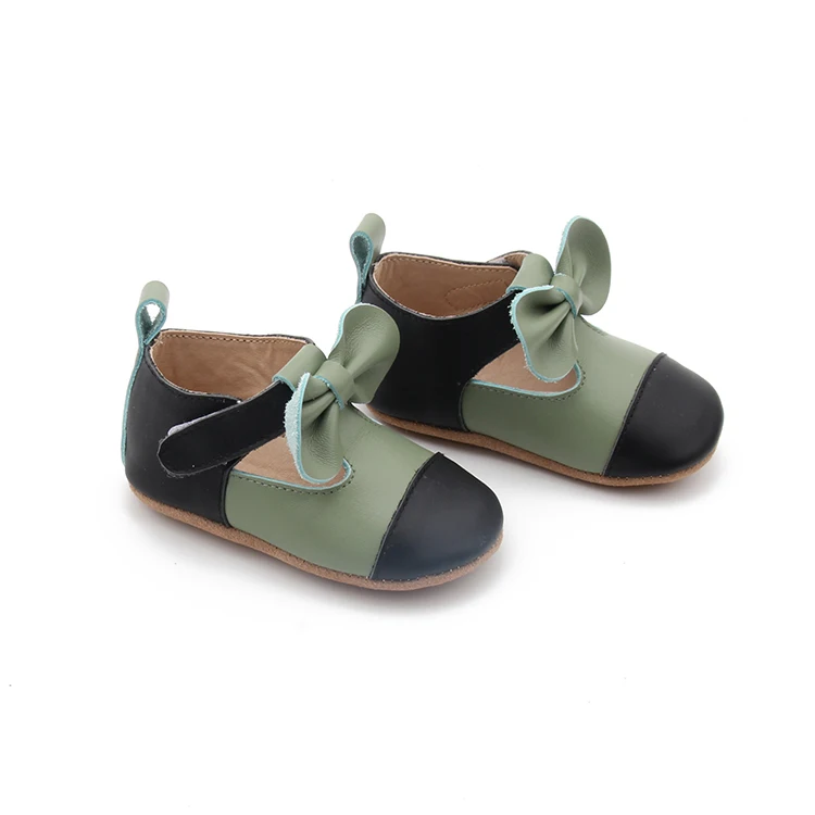 Fashion Genuine Leather Soft Sole New Born Baby Girl Shoes 6-12months Girl Shoes For Kids