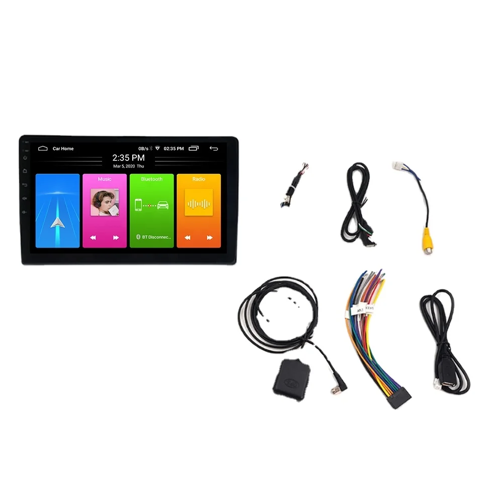 YZG 2 Din 10inch Touch Screen CD GPS Navigation Stereo Radio