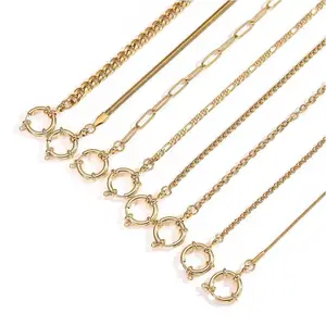 Chains Necklaces Upscale French Snake Bone Chain Factory Direct Sales Hyperbole Valentine's Day Fashion Chains Necklaces