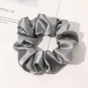 05-Scrunchie effetto seta-Grigio scuro