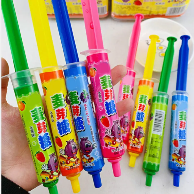 Gun Shaped Snack Sweets Sour Spray Liquid Candy Sweet Liquid Spray Candy
