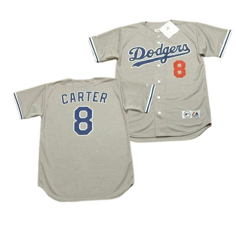 Vintage RARE Ravens Knit Steve Yeager Los Angeles Dodgers MLB Baseball  jersey XL