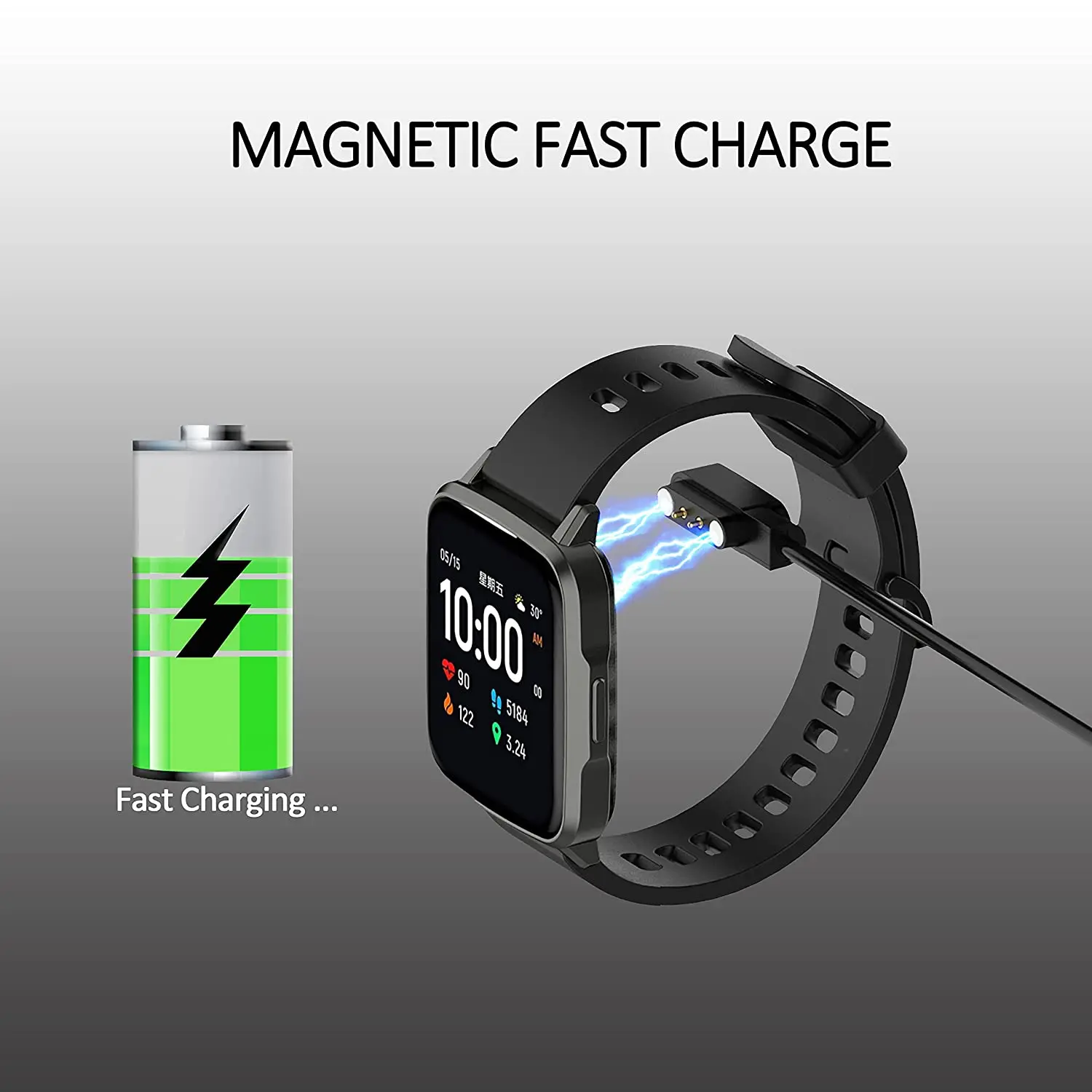 Universal Smart Watch Charger Smartwatch Cable de cargador de