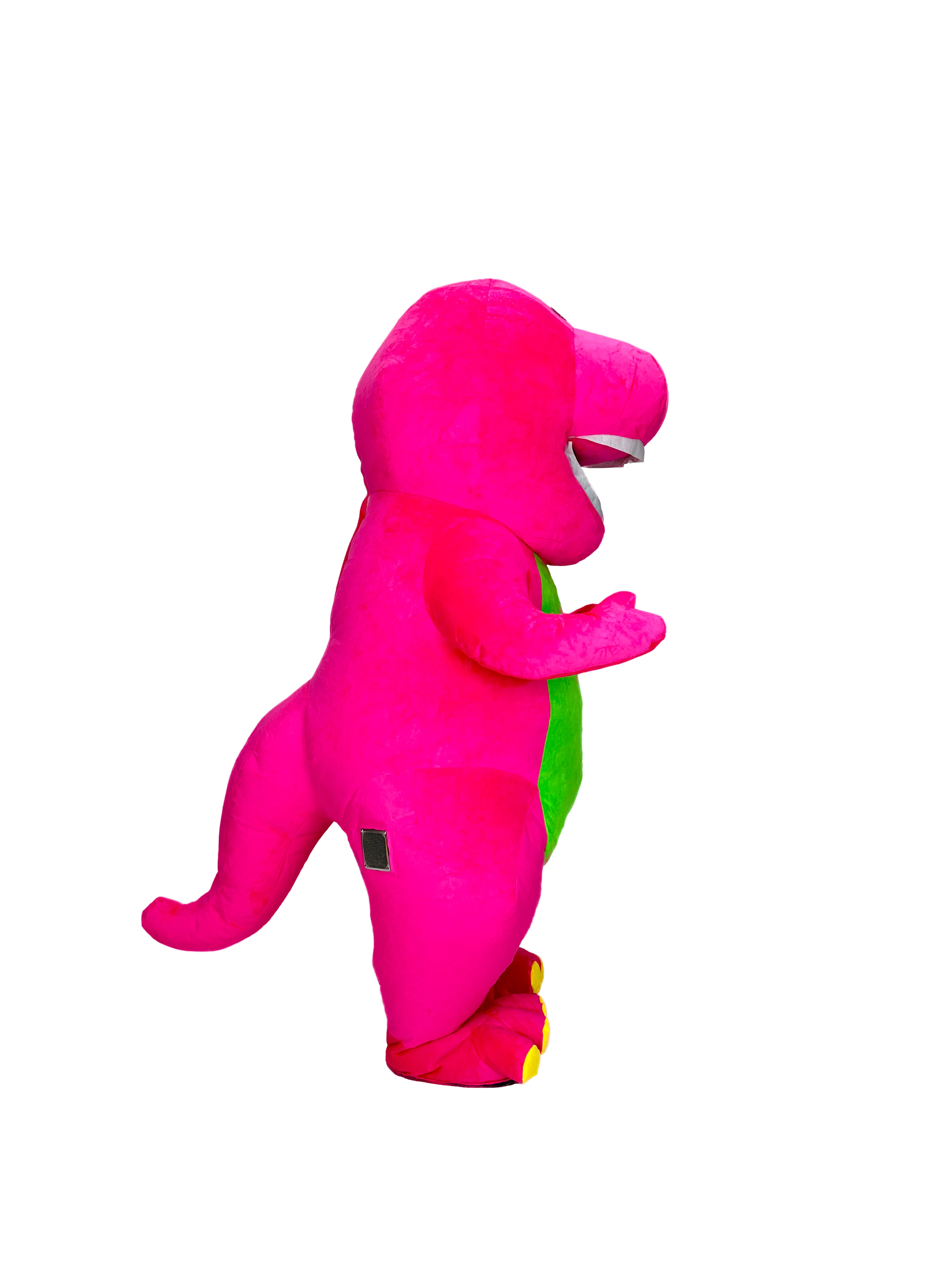 Wholesale Halloween Theme Park Dragon Inflatable Plush Animal Barney Mascot Costume Cartoon Character for Adult