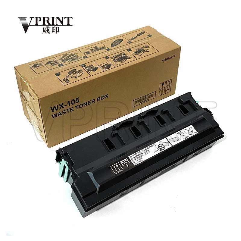 Kontena inayoweza kutumika na KIPYA ya WX-105 A8JJ-0Y1 A8JJ-WY1 ya Toner iliyoachwa kwa Konica Minolta Bizhub C226 C227 C257 C287 Viambatanisho vya Chapati