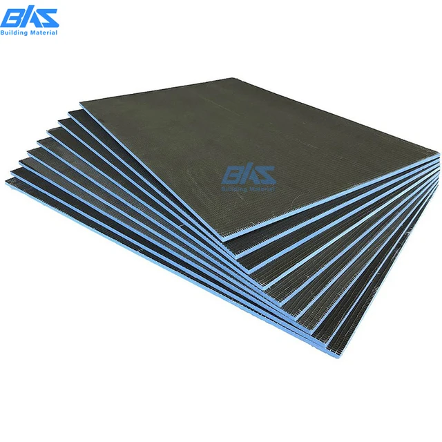 6-100mm High Strength Lightweight Waterproof XPS Tile Backer for Bathroom Shower High Density Foam Insulation Board Ceiling
