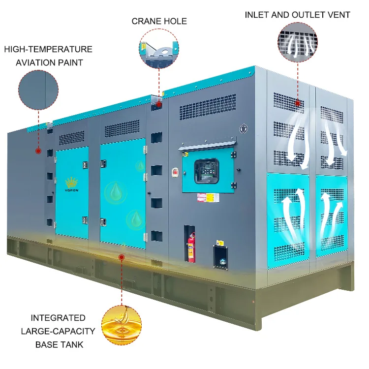 4BTA3.9-G2 Silent Generator 30KW 30KVA 50KVA 50KW 3 Phase Alternator 60 kW Diesel Generador Set in Ghana