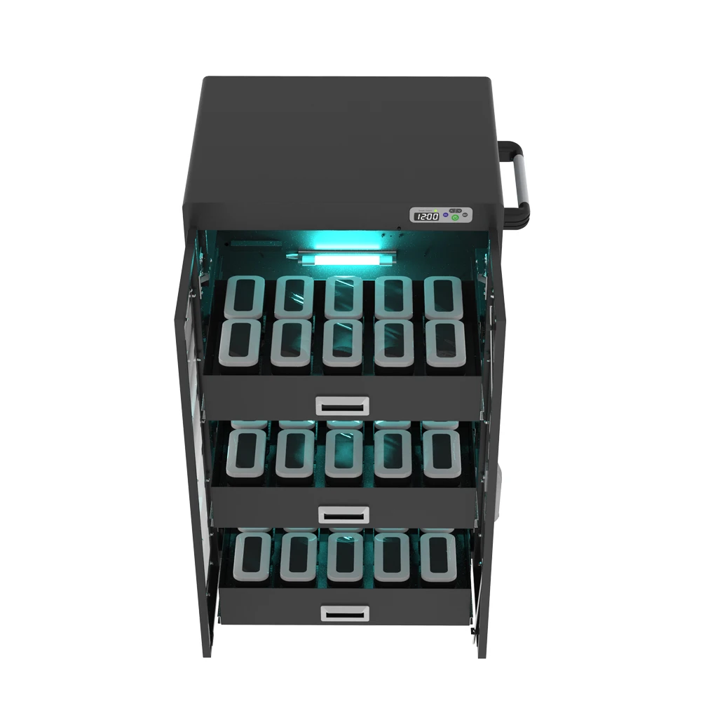 School Equipment Teaching Smart Trolley Charging Cart Vr Charging