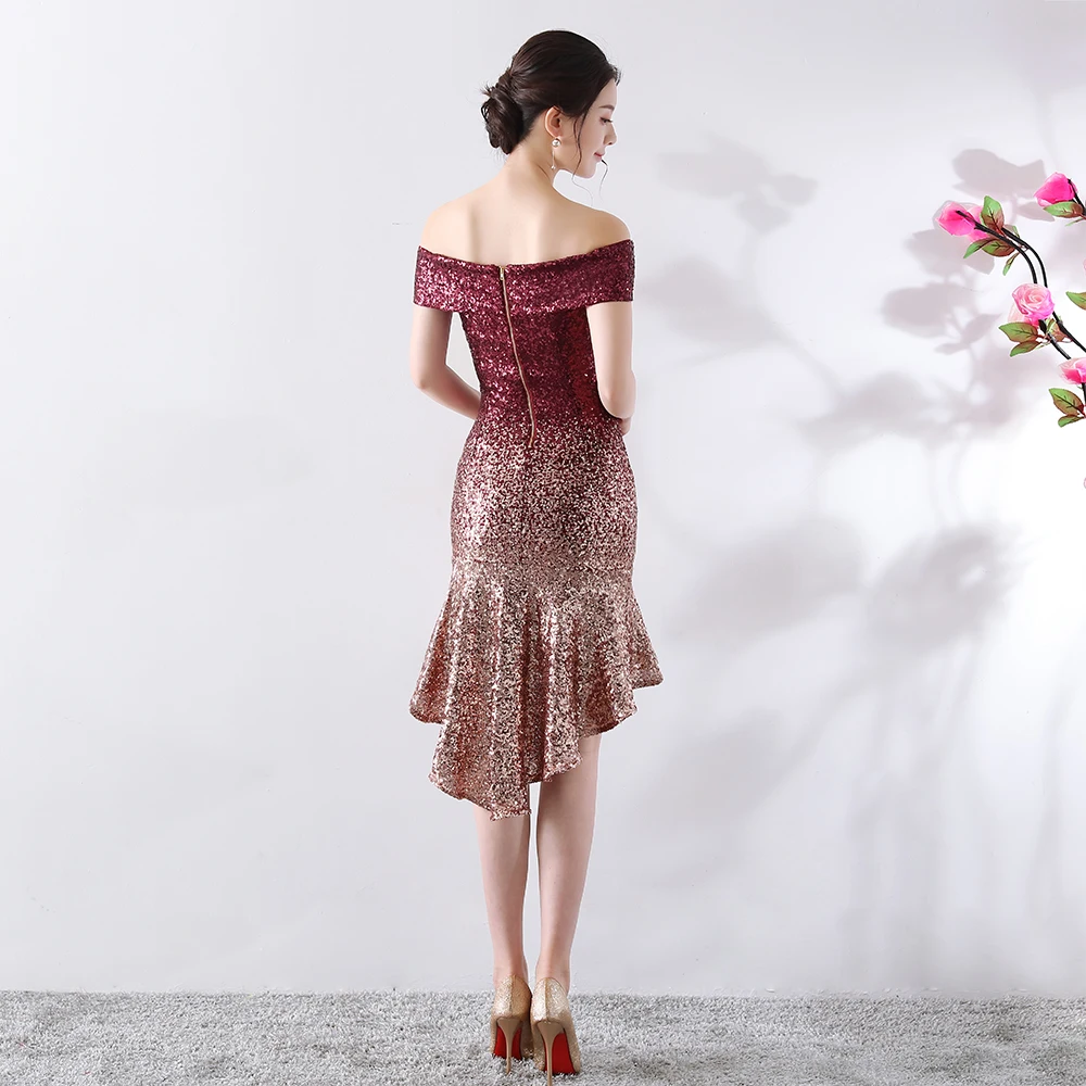 Short sequin dress evening | 2mrk Sale Online