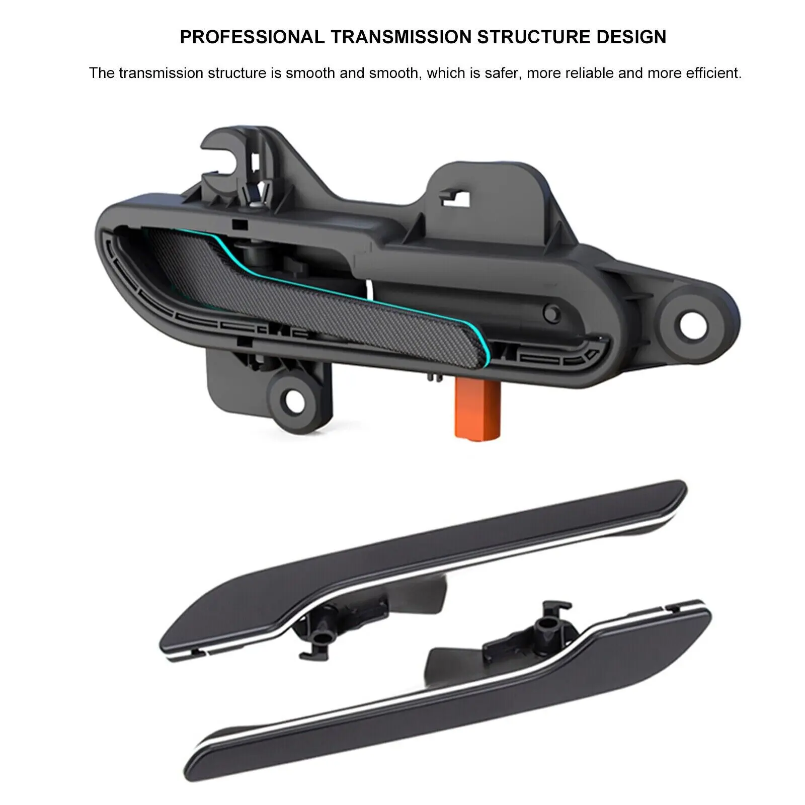 Smart Electric Door Handles With Colorful Led Lights Auto Compatible