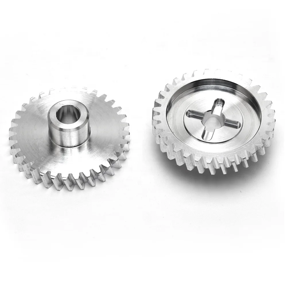 Китай высокое качество ЧПУ медный алюминиевый сплав шестеренка дорожный велосипед al7075 направляющее колесо звездочка трансмиссионный шкив обработка