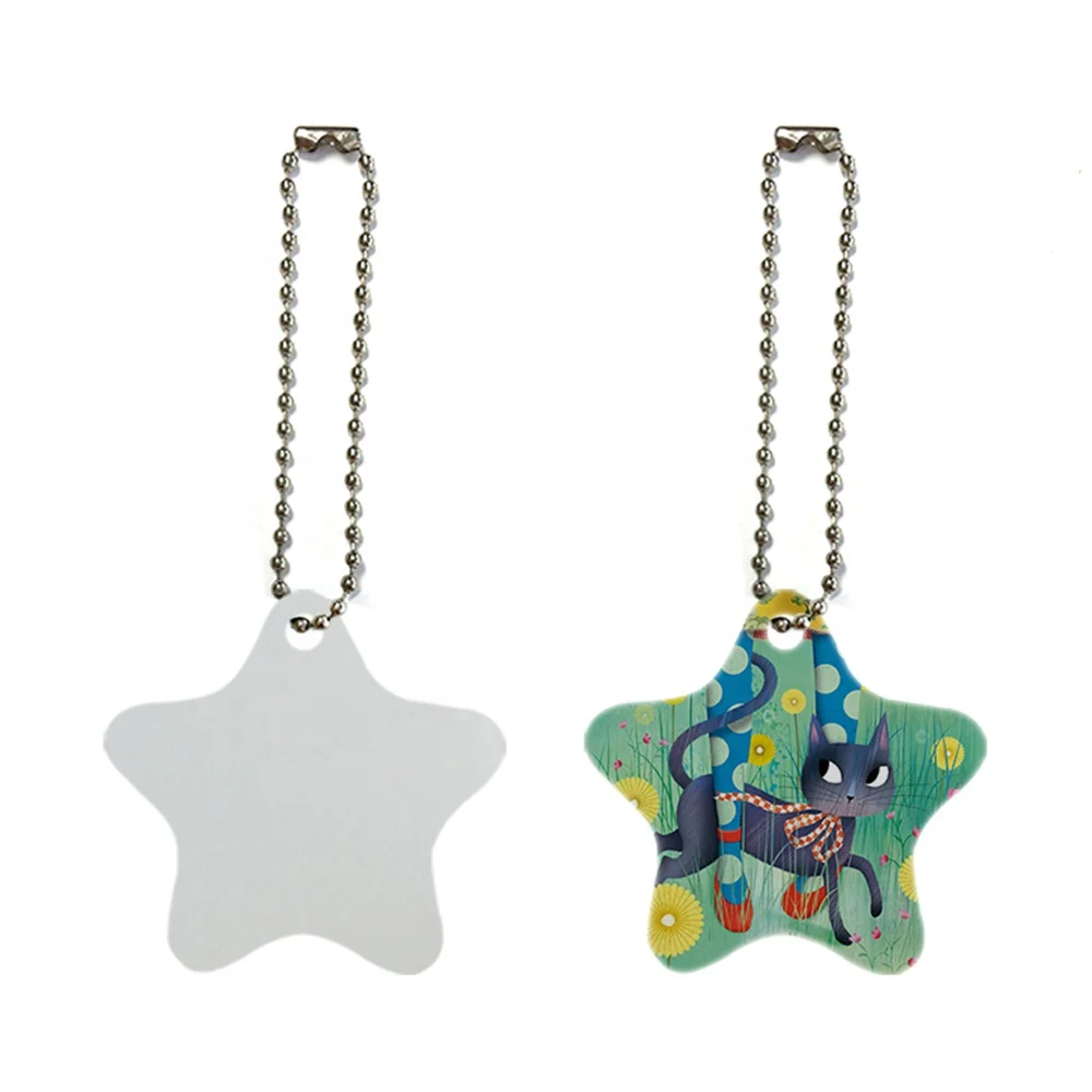 Prosub Dye Sublimation Dog Tag Blanks Double Sides Printing Id Name Pet Tags Keychain Aluminum Hanging Pendant Ornament