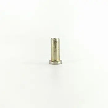 Dia X .560 Length Solid Steel With A .230 X .070 Flat Head Rivet, ZINC