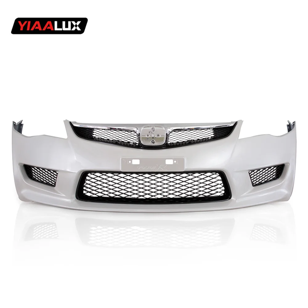 Vland Factory Car Accessories For Honda civic 2006-2011 body kits front bumper and middle grill