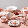 Blanc et rose