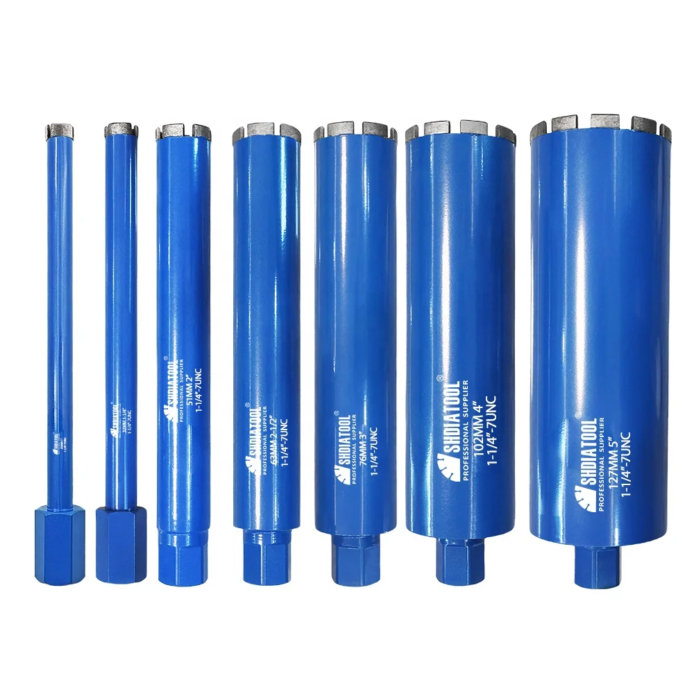 Foret à noyau diamanté - TMISHION - 2,5 po - Filetage 5/8-11 - Forage
