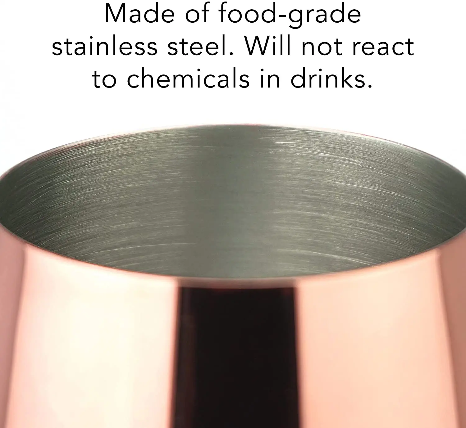 Коктейльная чашка для коктейлей, металлическая чашка для красного вина, чашка для шампанского, 500 мл, нержавеющая сталь, 18/8 металлический бар, индивидуальный логотип