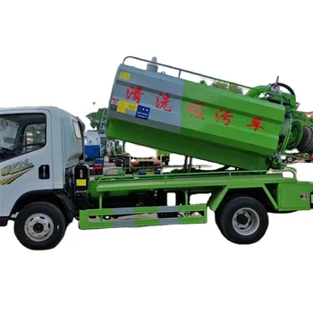 Pipeline sludge pumping and cleaning vehicle can also pump sewage