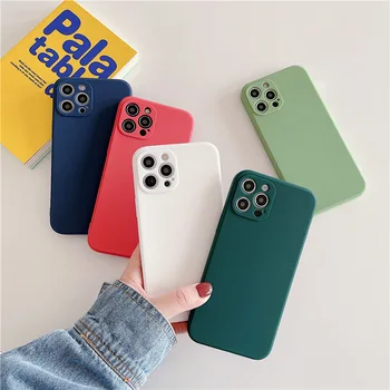 NEW Fashion Anti-scratch Soft Cover TPU Phone case Colorful mobile phone case for iPhone 11 /12 /13ProMax