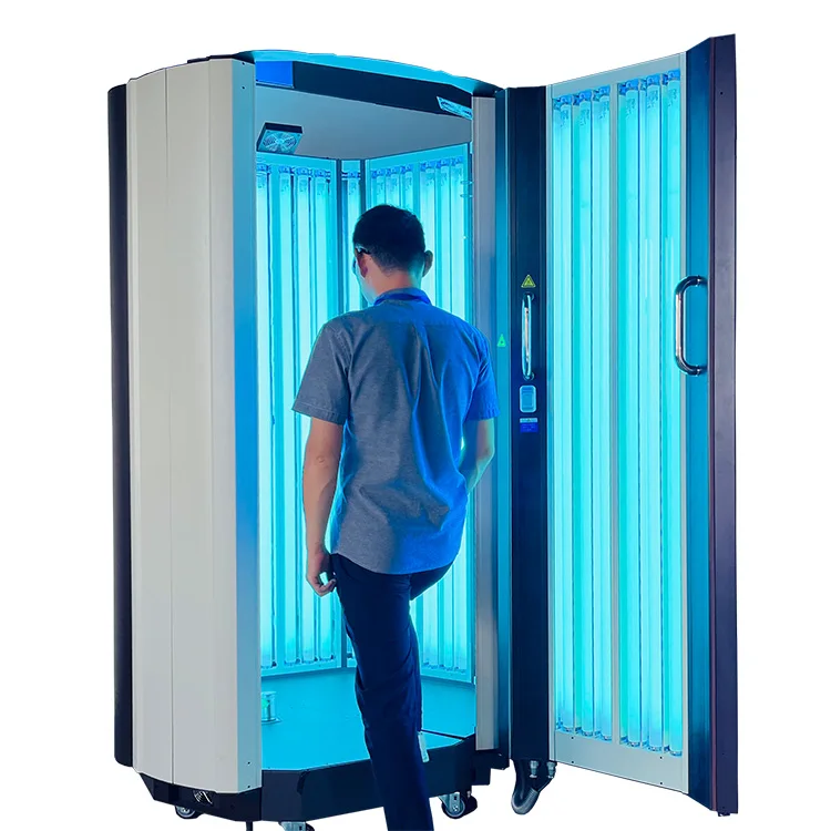 Kernel KN-4001 UVB/UVA Full Body Cabinet UVB 311nm UVB Lamps UV Phototherapy for Psoriasis Vitiligo