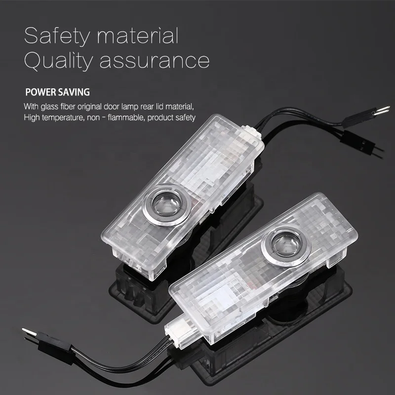 DXZ 2PCS LED Door Light Projector for Mini Cooper - Car Logo