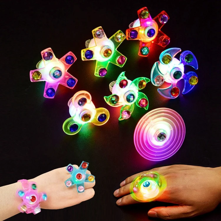 Hstyle LED Light up Fidget Bracelets Favors Prize Return Gift Kids Glow in Dark Party Supplies Birthday Gifts Treasure Box Toys