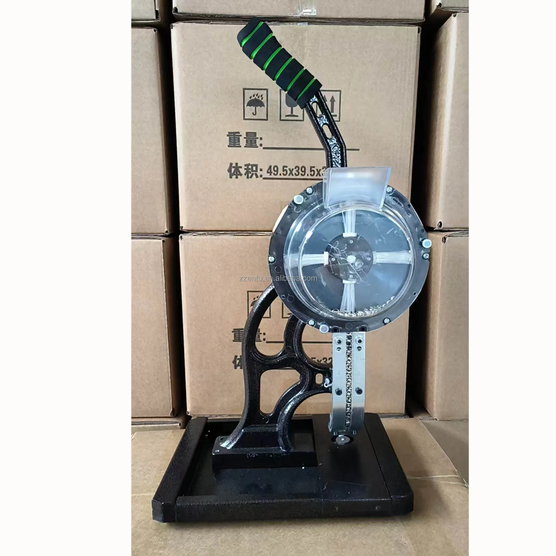 Factory Direct Selling Manual Grommet Punching Machine 40mm Hand Eyelet Punching Binding Machine Tag Eyelet Punch Machine
