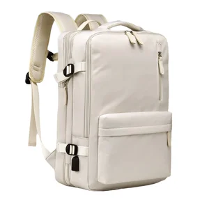 Top Sale Custom Large Capacity Flight Travel Backpack Carry On Expandable Anti-theft Backpack For Women Men