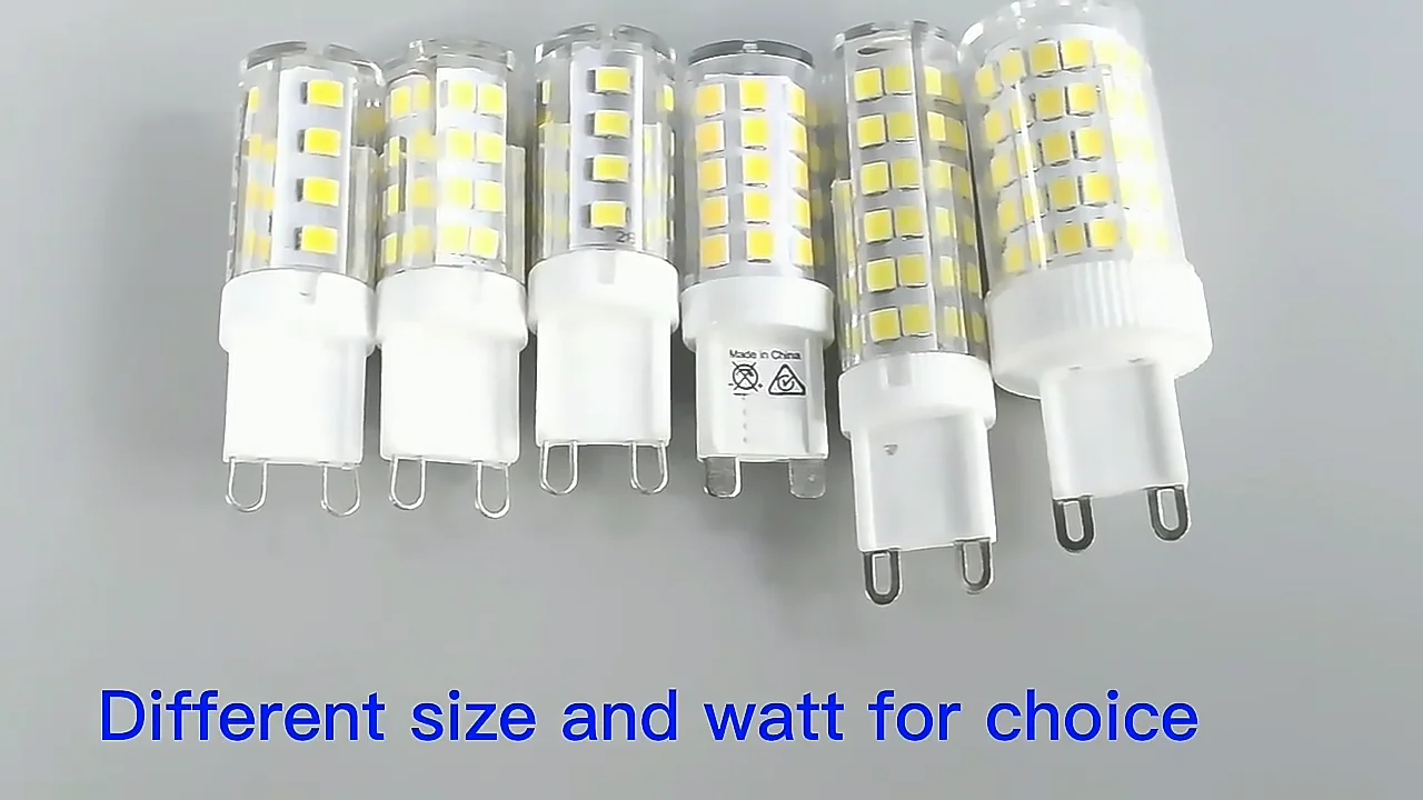 New Erp Approved Europe Stand Mini Bulb 220v G9 5w 550lm High Lumen ...