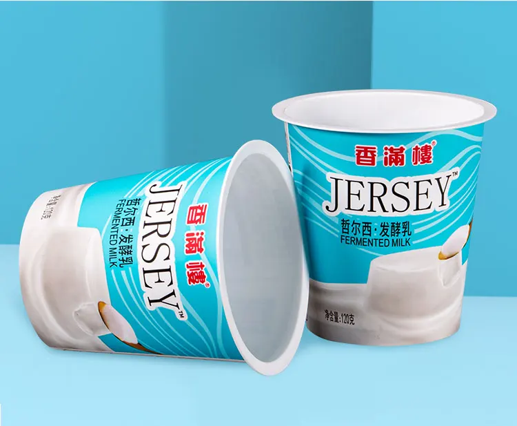 Manufacturers Recyclable 100g Container Yogurt Cup Iml Yogurt Packaging