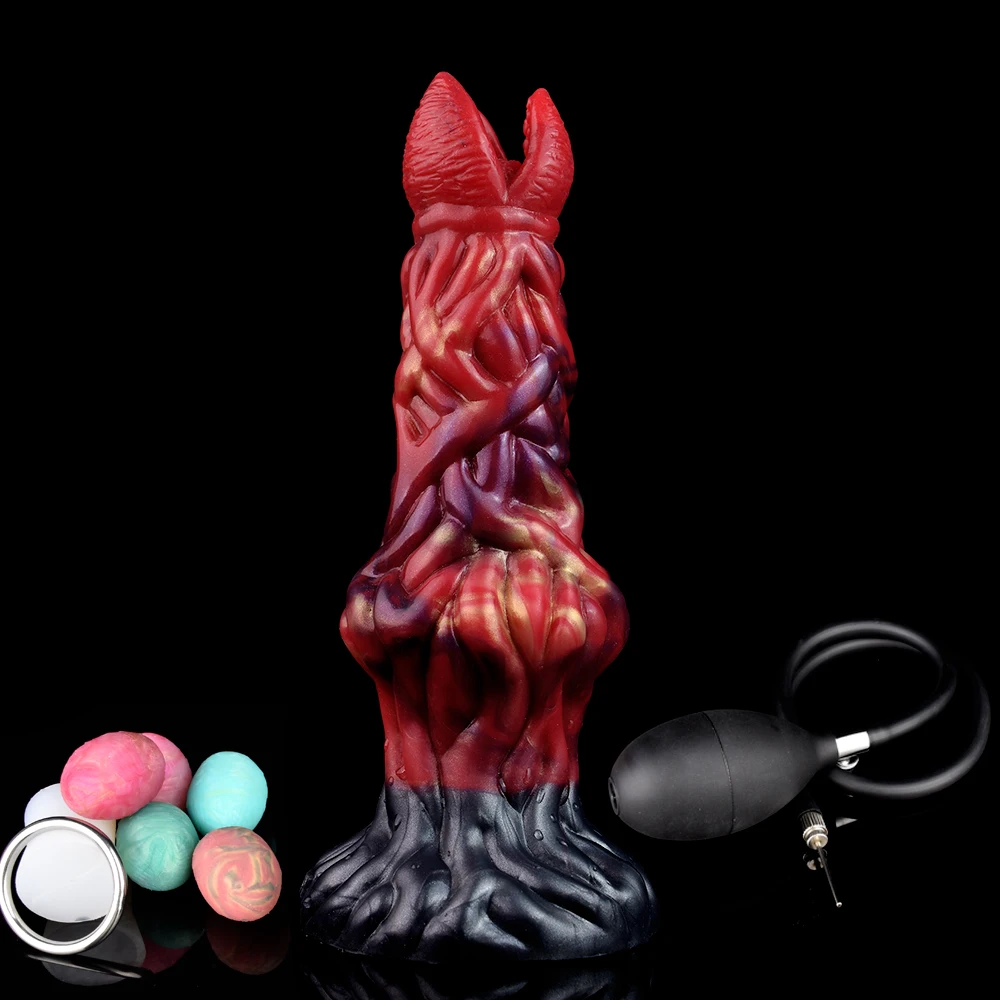 dragon toy sex Dragon's Tail 10.4 Inch Silicone Fantasy Dildo – The Dildo Hub main image 1