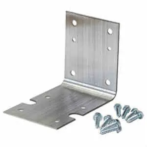 Metal Angle Bracket Stainless Steel OEM Custom 45 Degree 90 Degree Black Coat Triangle Painting Customized Hot Surface Finish
