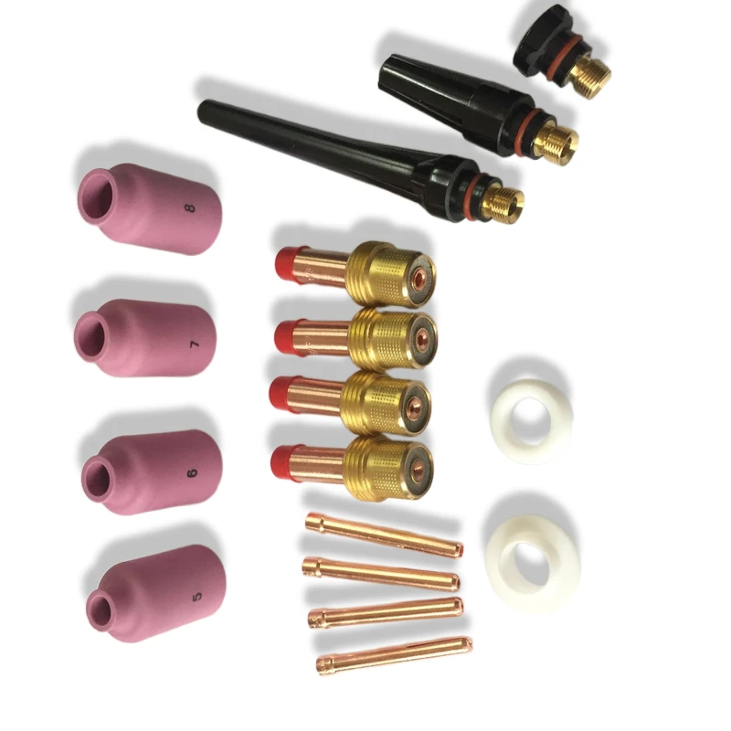 WP 17 18 26  TIG Welding Consumables gas lens  tig kits 17PK