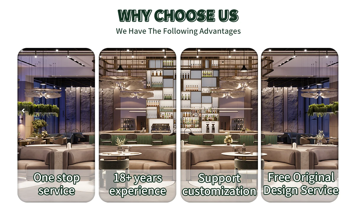 Customized Fixture Trendy Coffee Shop Decoration Coffee Shop Counter Modern Furniture for Bakery Restaurant