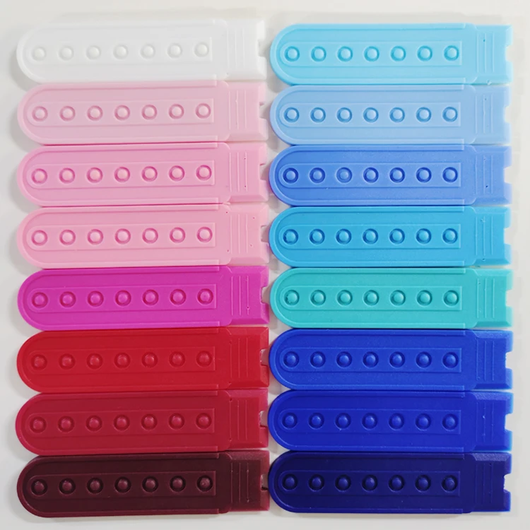 DWDP  Hot Snapback Strap Replacement 7 Holes Straps Buckle Hats Repair Fasteners POM Material Baseball Cap Clip