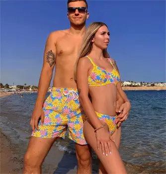 Bulk-buy 2022 Wholesale Matching Couple Bikini Set Man Designer Swim Trunks  Women Swimsuit Famous Brands Luxury Letter Surf Board Shorts Swimwear price  comparison