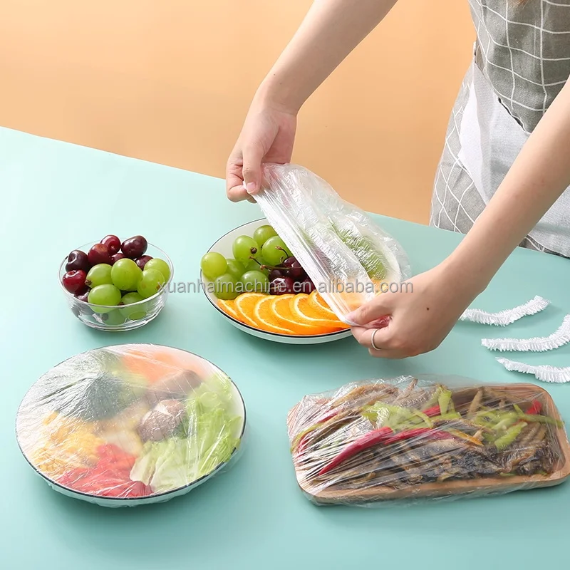 450mm*2 Double Lines Perforation Roll Plastic Food Storage Flat Bags Making Machine With Paper Core