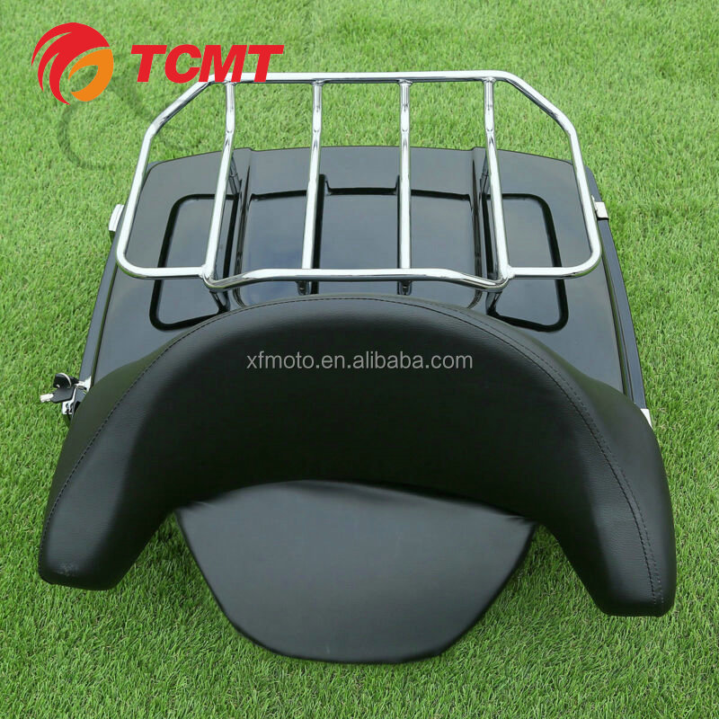 TCMT для Harley XF290603-05 Chopped подходит для Tour Pak багажная стойка со спинкой подходит для Harley Road King Glide 97-13