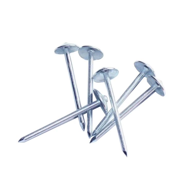 75mm 90mm 120mm Galvanized Ibr Roofing Nail / Combined Roofing Screw